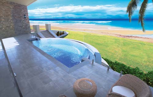 Leisure Pools Horizon fibreglass swimming pool design