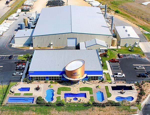 Leisure Pools Texas Fibreglass Pool Manufacturing Facility