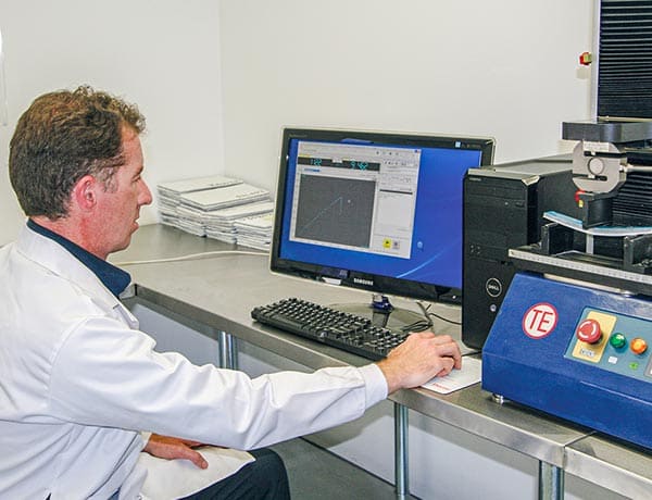 Leisure Pools R&D Composite Armour Stress Test