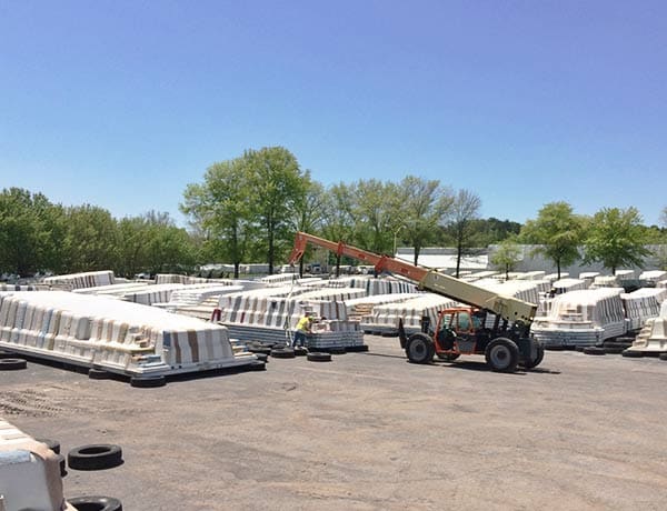 Leisure Pools Tennessee Fibreglass Pool Stock Yard