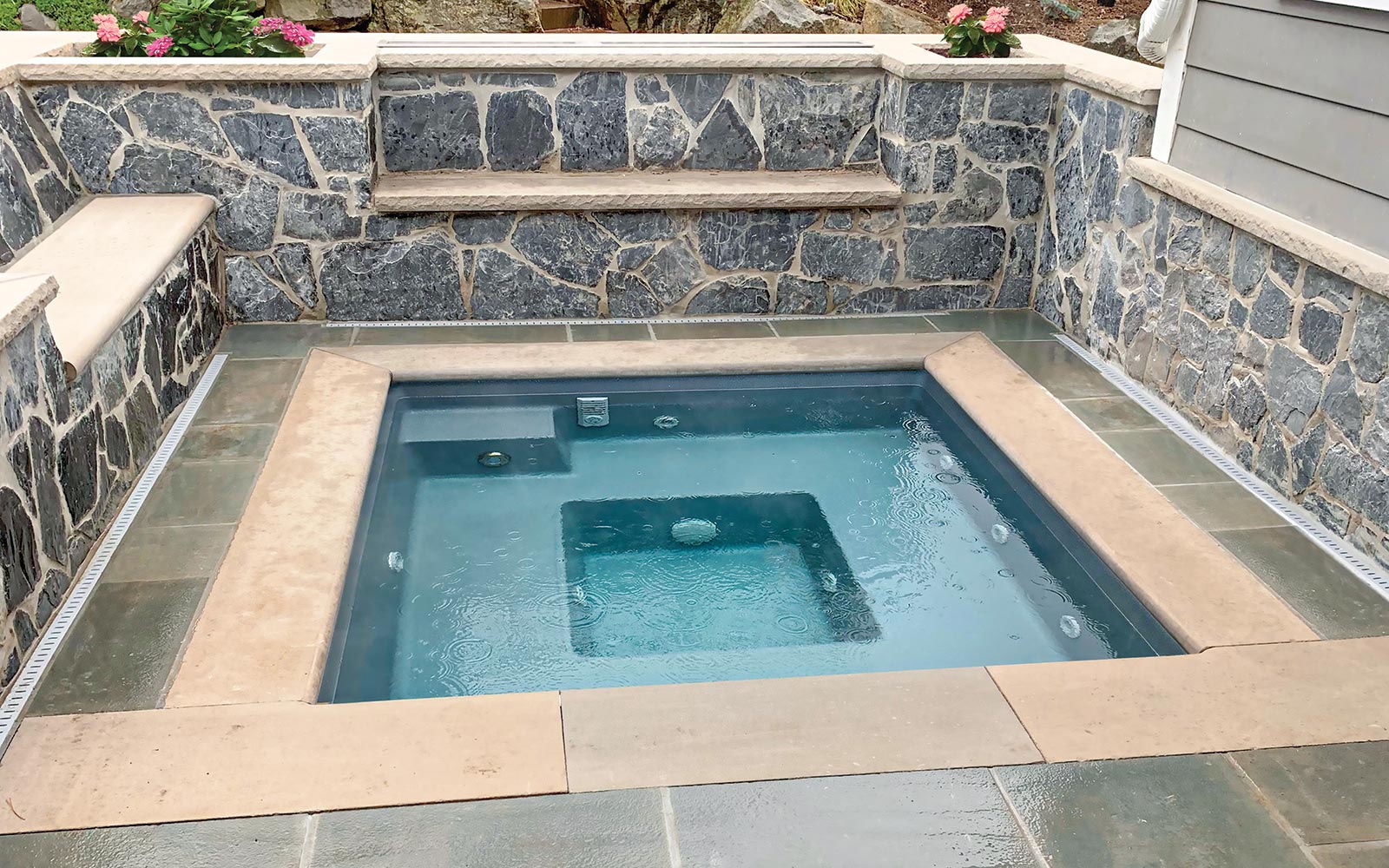 Leisure Pools Capri Spa Graphite Grey