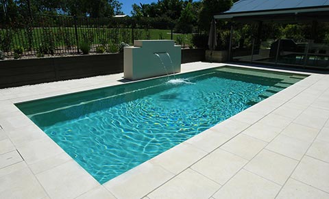 Leisure Pools Elite fibreglass swimming pool design