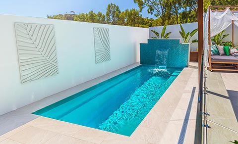 Leisure Pools Esprit fibreglass swimming pool design Yeppoon Pools