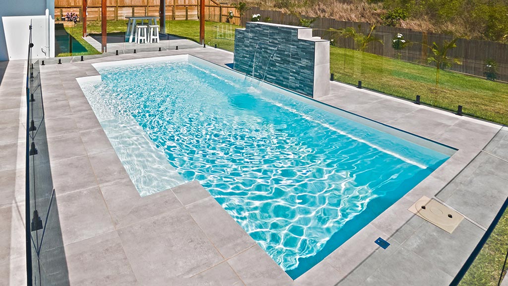 Leisure Pools Shimmer White Gelcoat Colour Hero
