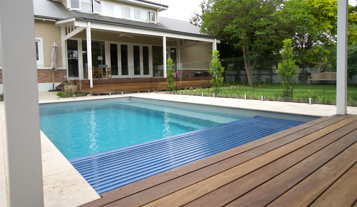Leisure Pools Reflection with Auto Cover Silver Grey