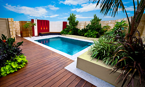 Small Backyard Pools that are Big Fun - Leisure Pools Australia