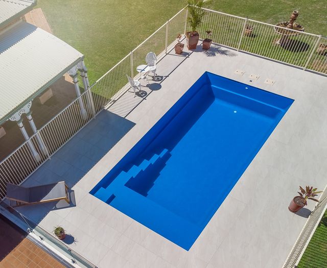 The Elite from the Leisure Pools range features a splash deck area