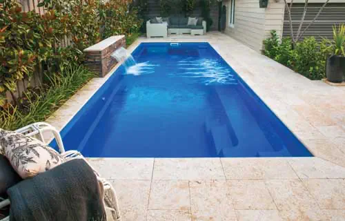 Leisure Pools Harmony fibreglass swimming pool model