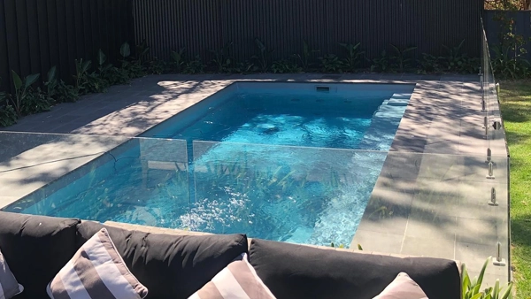 The Reflection 8.00m in Silver Grey installed in Blackwood, SA