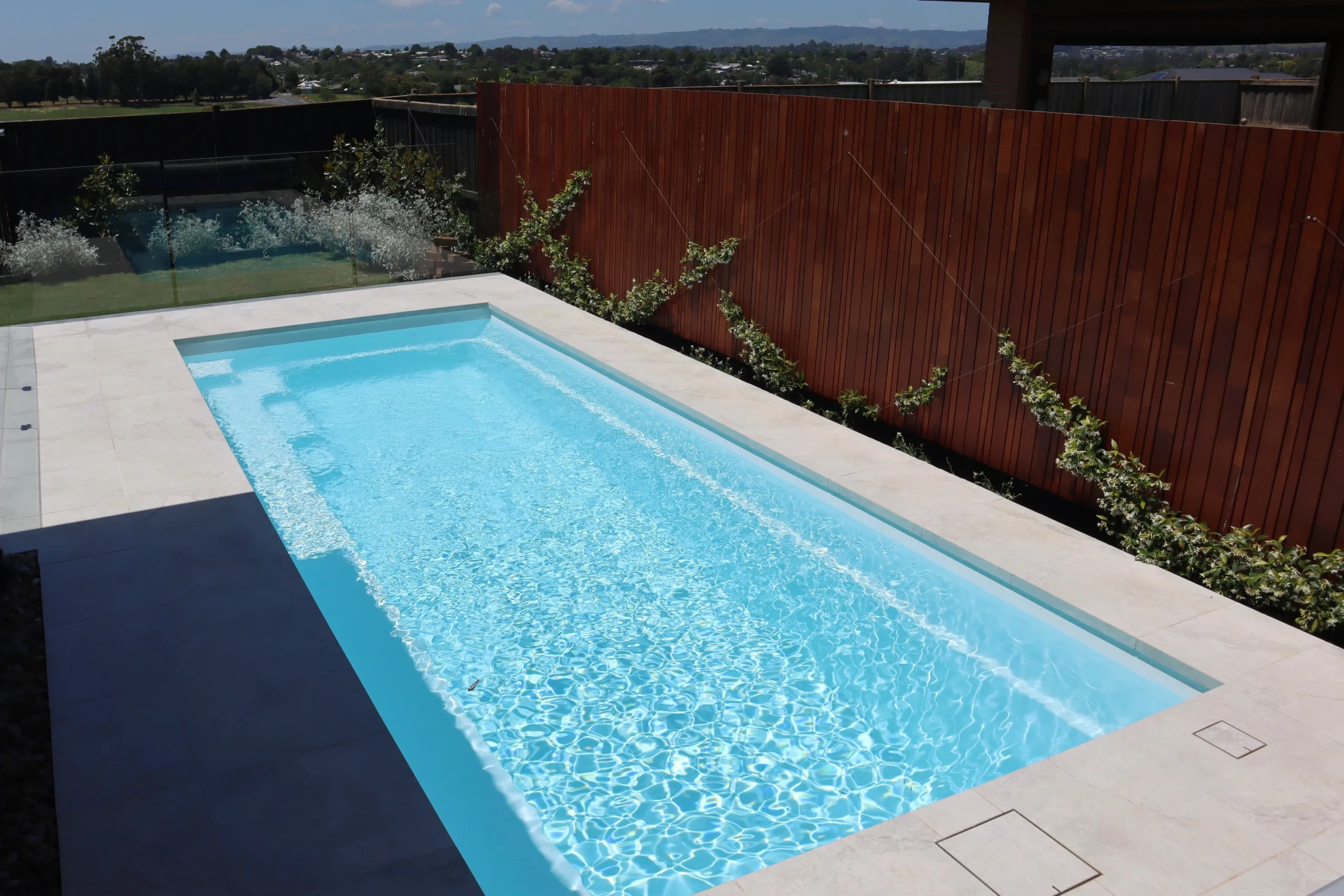 The Harmony 7.00m in Shimmer White installed in Warragul, VIC