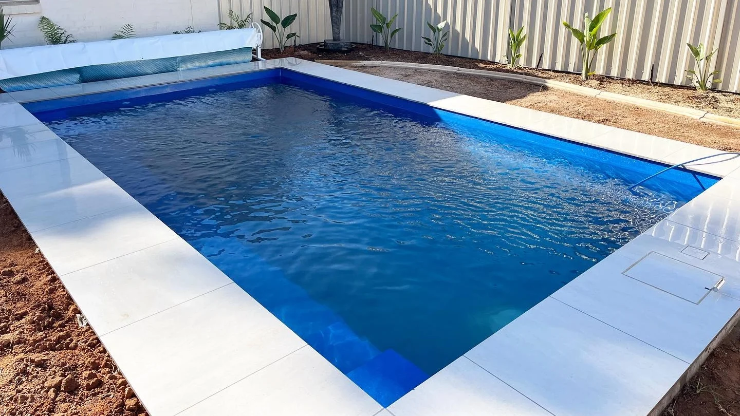 The Reflection 6.00m in Sapphire Blue installed in Mildura, VIC