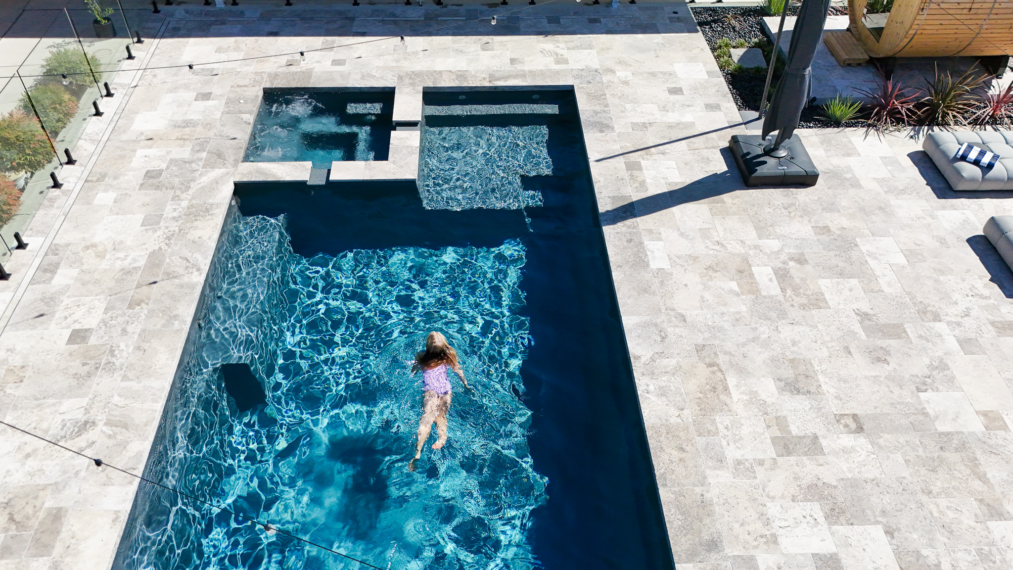 GV Unique The Absolute 10m Graphite Grey NZ Pools Brent and Terri