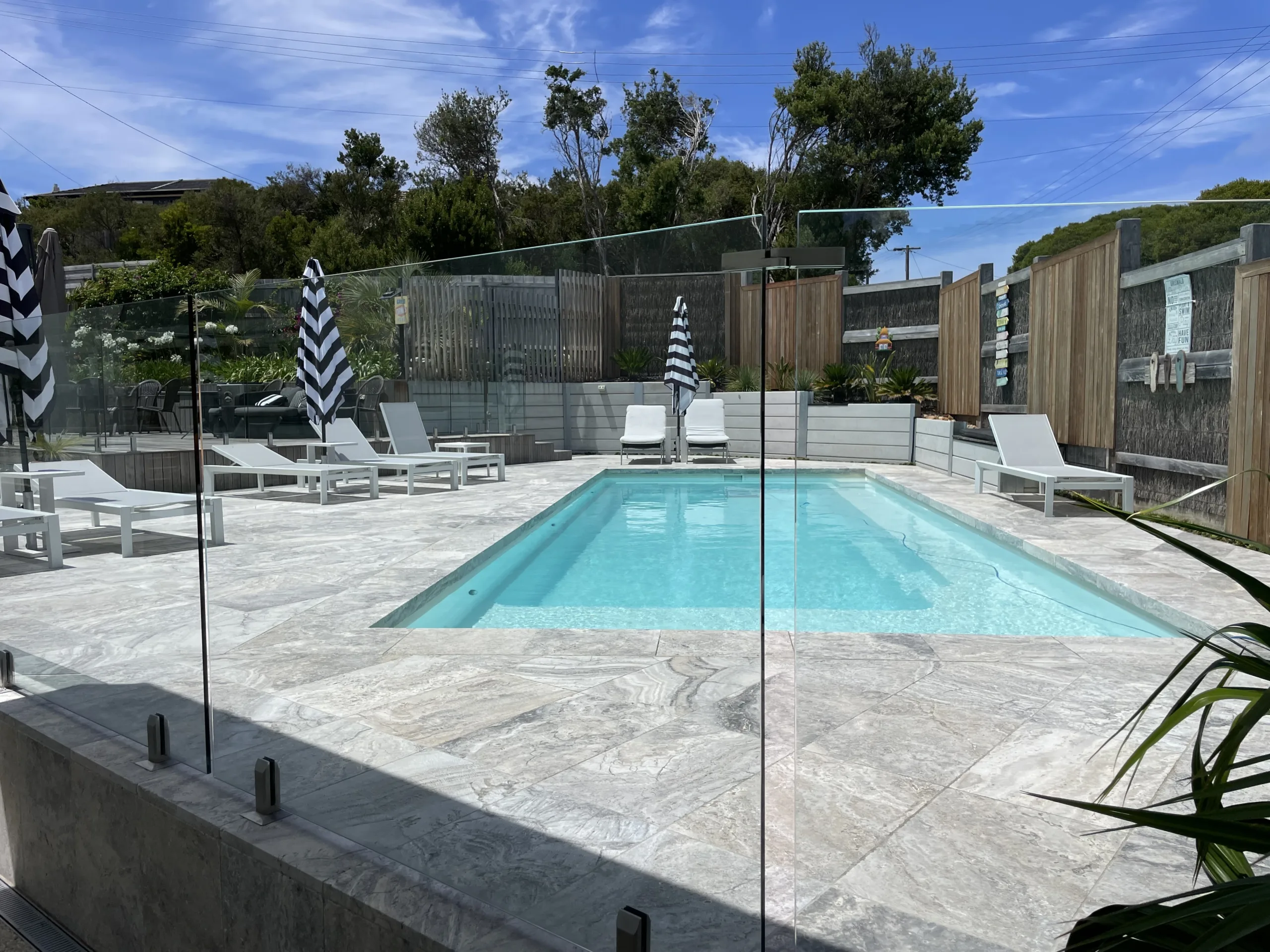 Leisure Pools Reflection with Splash Deck Shimmer White
