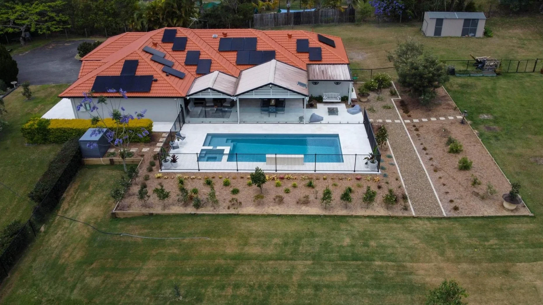 Leisure Pools North Brisbane The Absolute 10.00m in Silver Grey