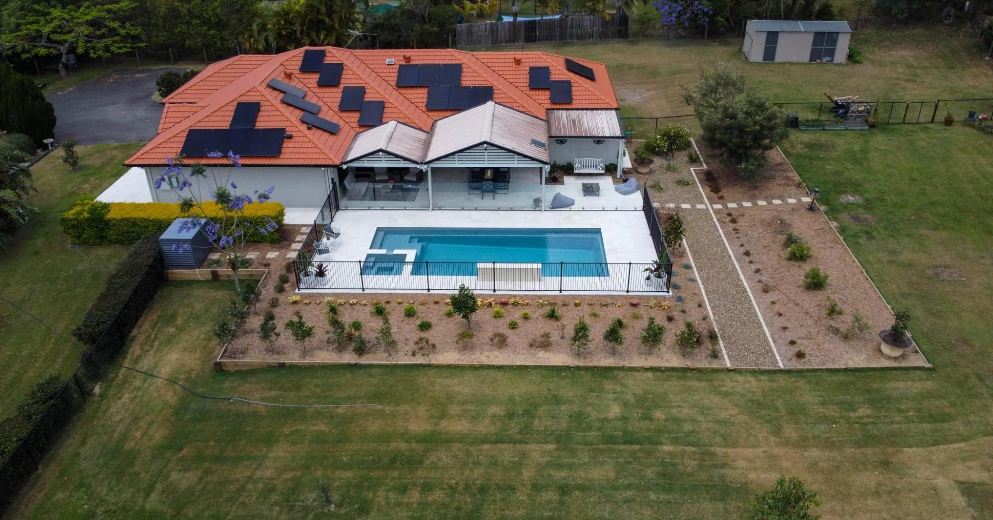 Leisure Pools North Brisbane The Absolute 10.00m in Silver Grey