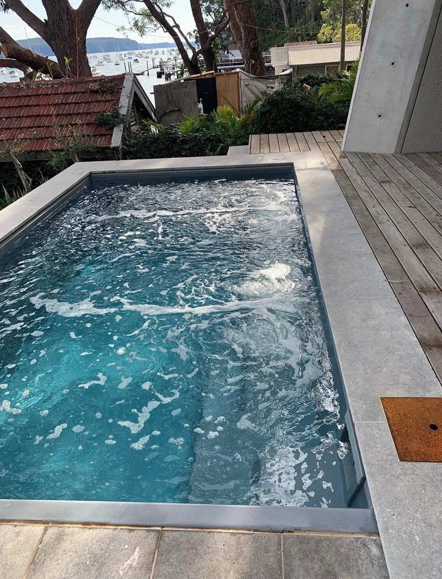 Leisure Pools Sydney The Harmony 5.00m in Graphite Grey