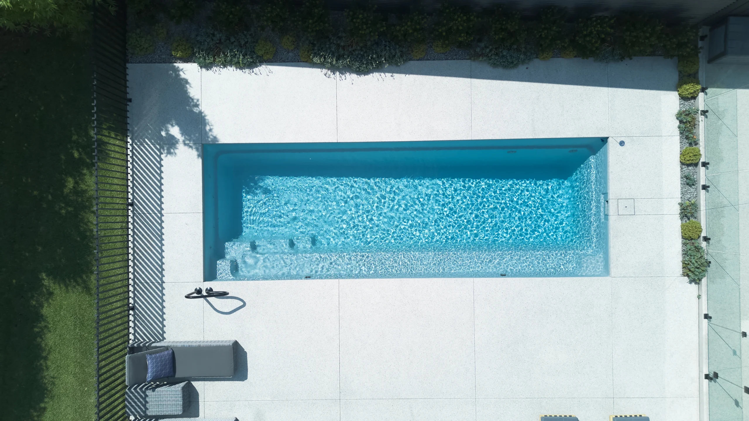 Leisure Pools The Harmony 8.00m Silver Grey Leisure Pools Melbourne South East Rosebud