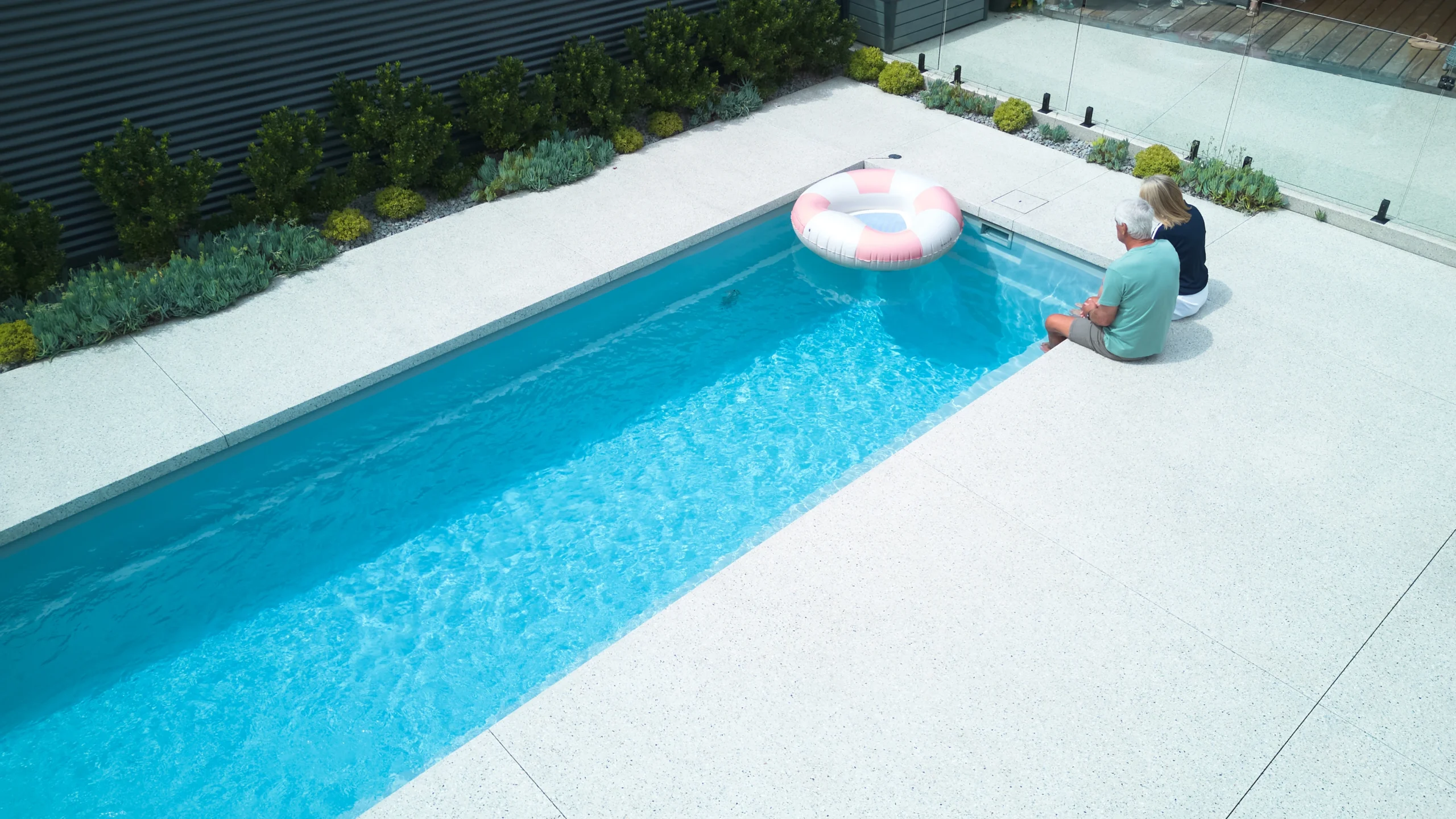 Leisure Pools The Harmony 8.00m Silver Grey Leisure Pools Melbourne South East Rosebud