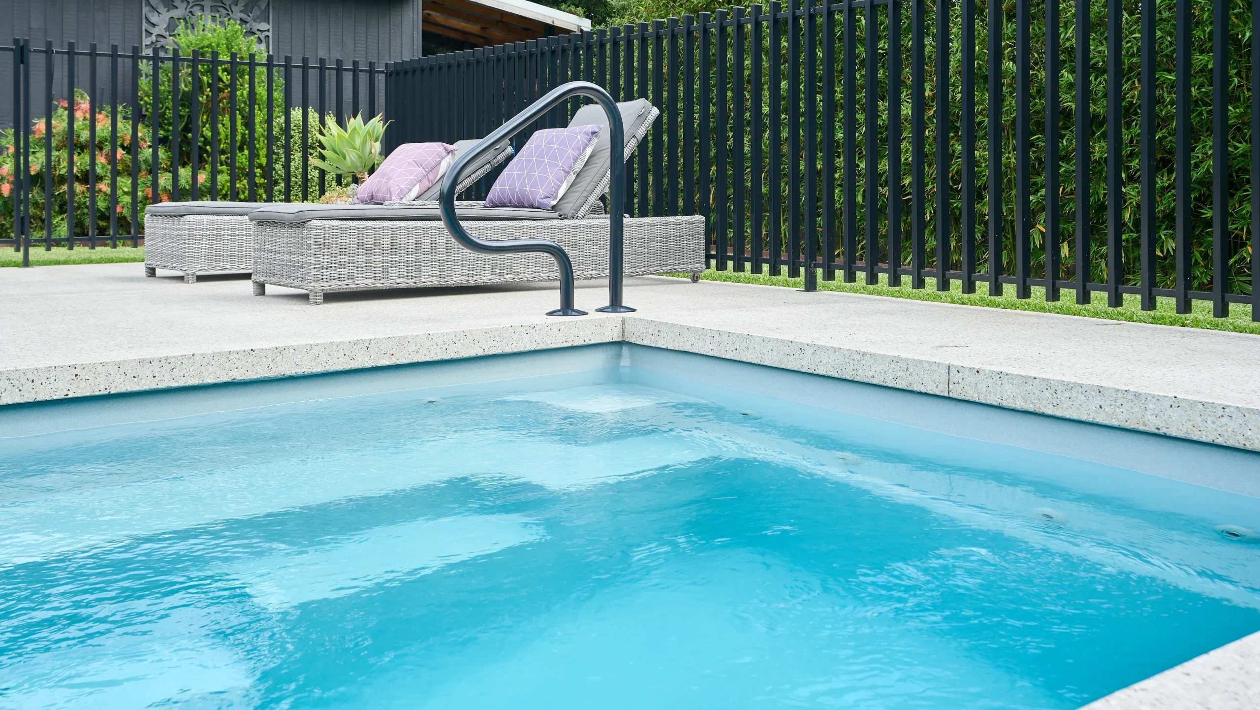 Leisure Pools The Harmony 8.00m Silver Grey Leisure Pools Melbourne South East Rosebud
