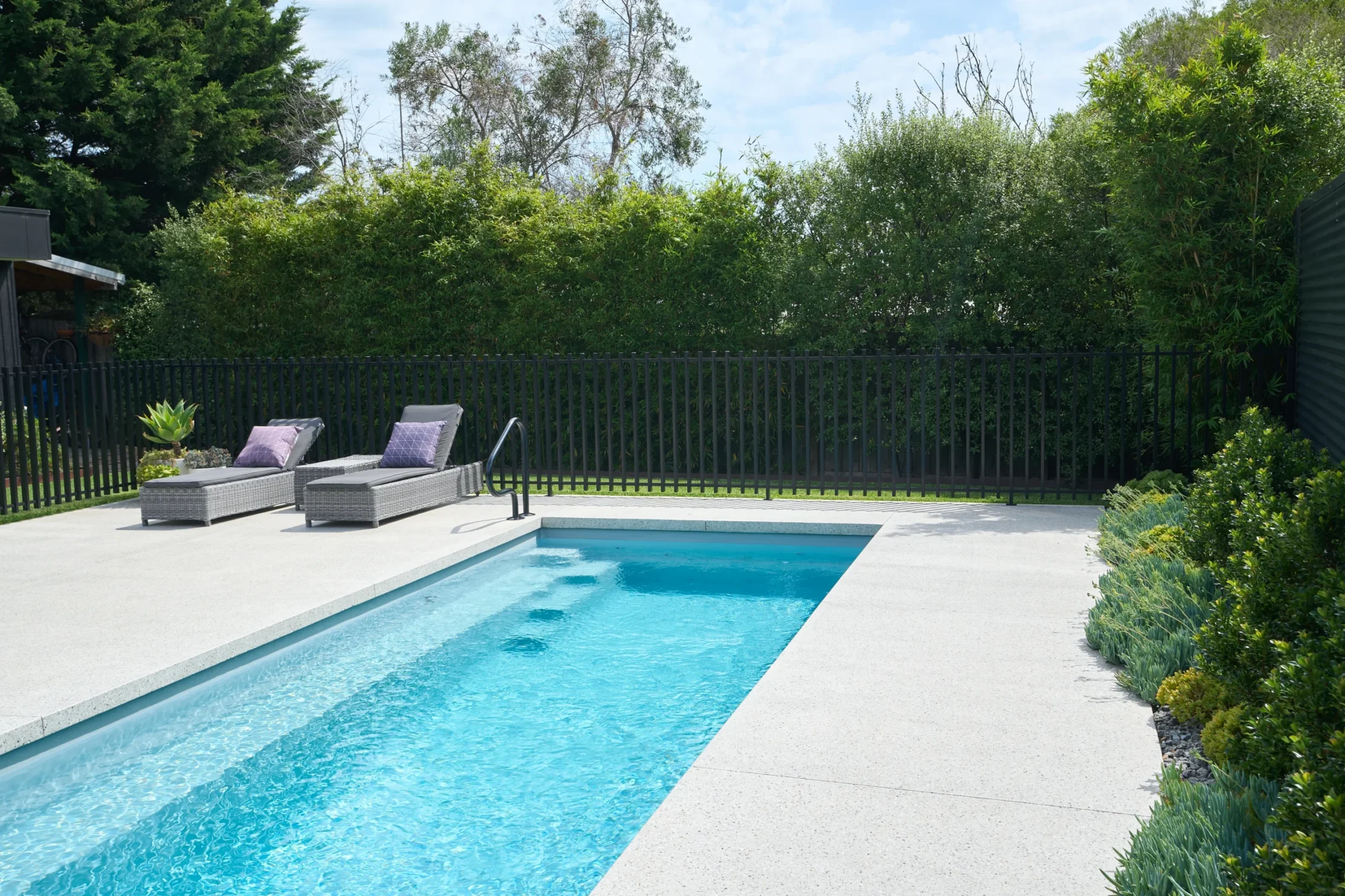 Leisure Pools The Harmony 8.00m Silver Grey Leisure Pools Melbourne South East Rosebud