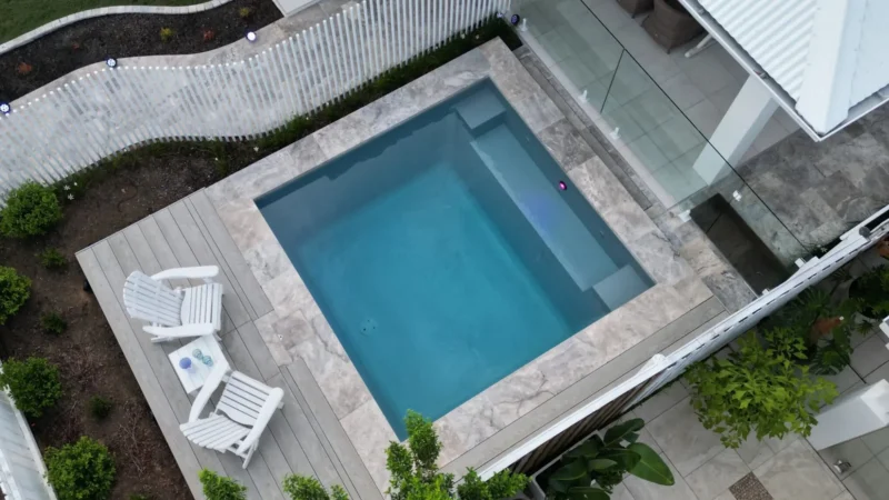 The Platinum Plunge The Platinum Plunge swimming pool model
