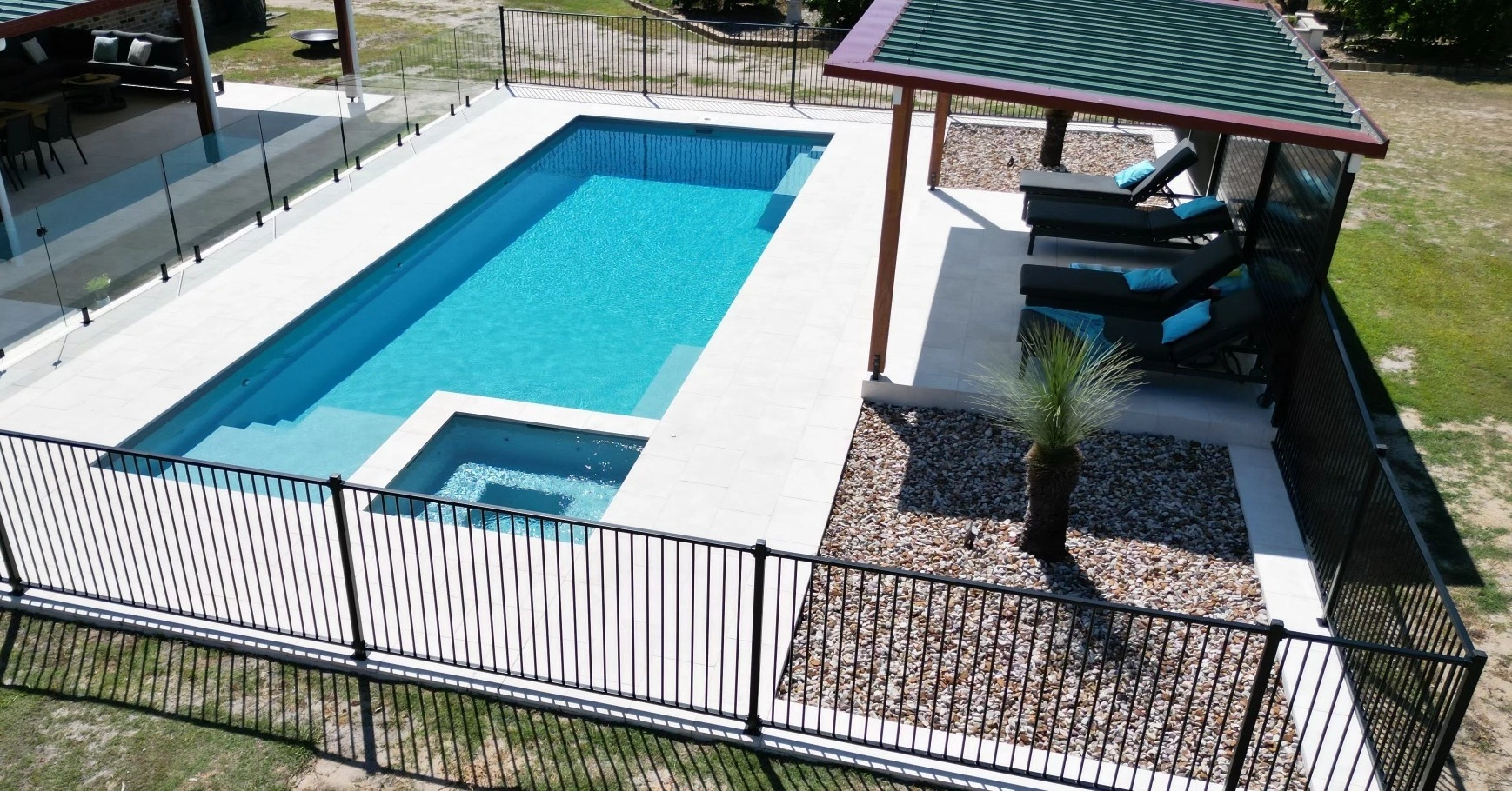 Leisure Pools The Absolute 12.00m Silver Grey LP North Brisbane