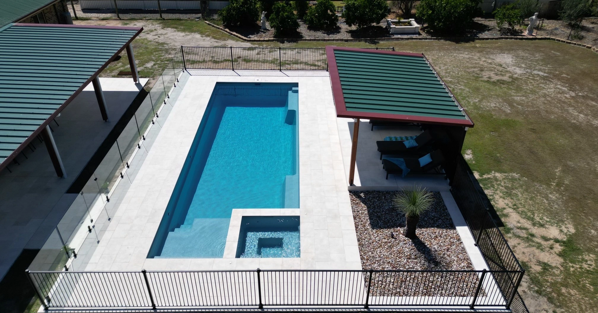 Leisure Pools The Absolute 12.00m Silver Grey LP North Brisbane