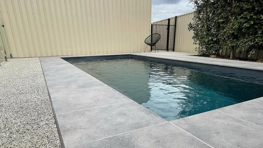 Leisure Pools The Harmony 6.00m Graphite Grey Mildura Pools