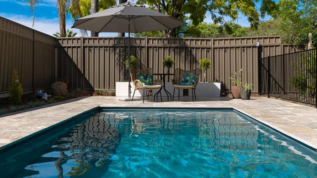 Leisure Pools The Precision 6.00m Graphite Grey GV Unique Pools & Landscaping
