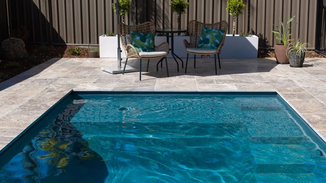 Leisure Pools The Precision 6.00m Graphite Grey GV Unique Pools & Landscaping