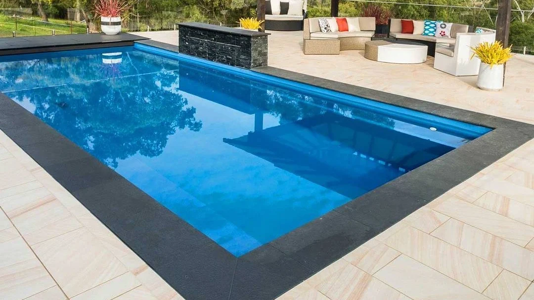 Leisure Pools The Reflection with Auto Cover Sapphire Blue LP Melbourne Central