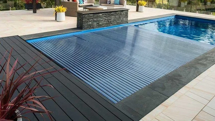 Leisure Pools The Reflection with Auto Cover Sapphire Blue LP Melbourne Central