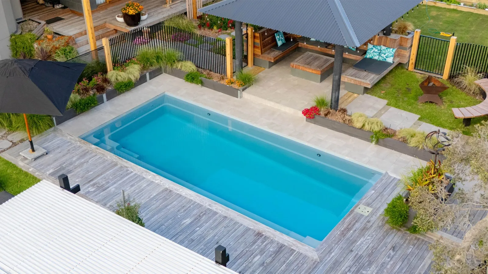 The Reflection in Silver Grey Installed by Leisure Pools Melbourne South East
