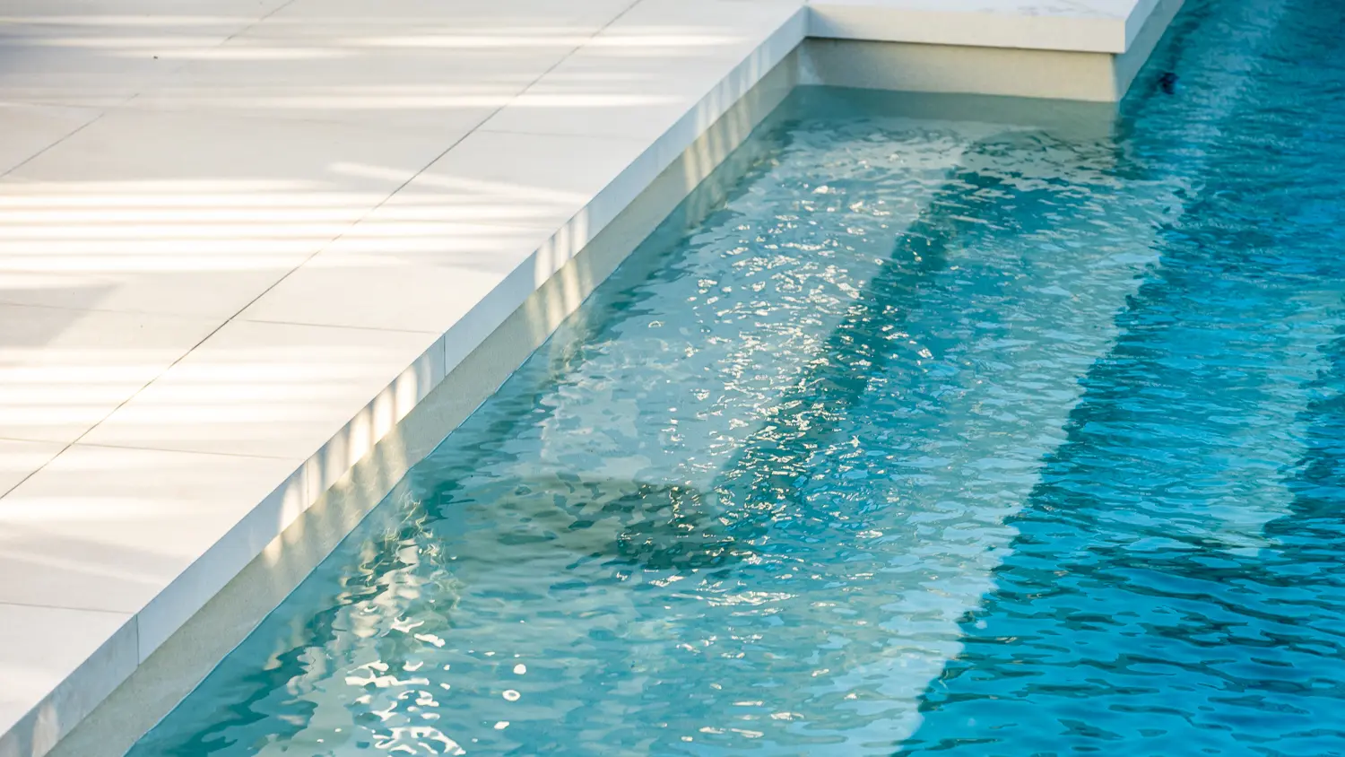 prepare a pool for a storm or cyclone - lower the water level